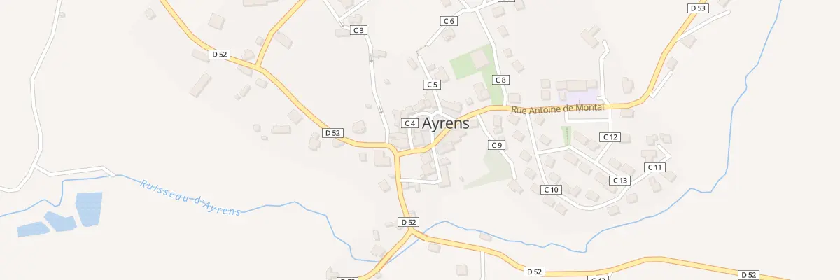 Plan du 5177 Le Bourg à Ayrens