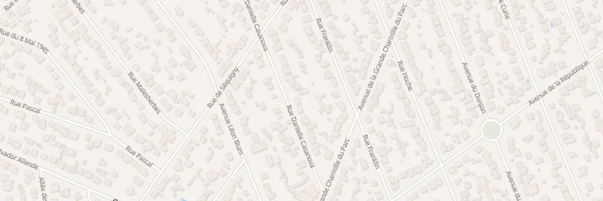 Plan du 81 Rue Daniele Casanova à Sainte-Geneviève-des-Bois