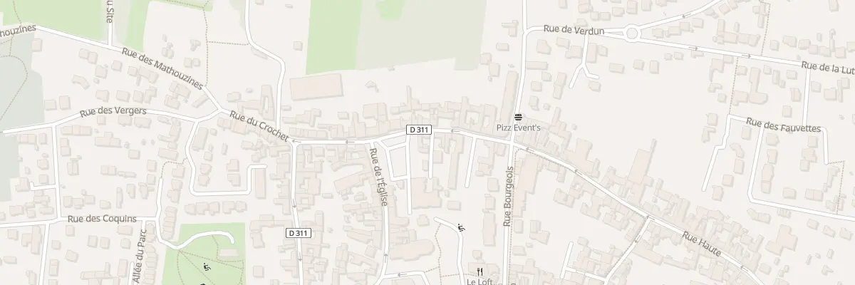 Plan du 12 Rue Haute à Deuil-la-Barre