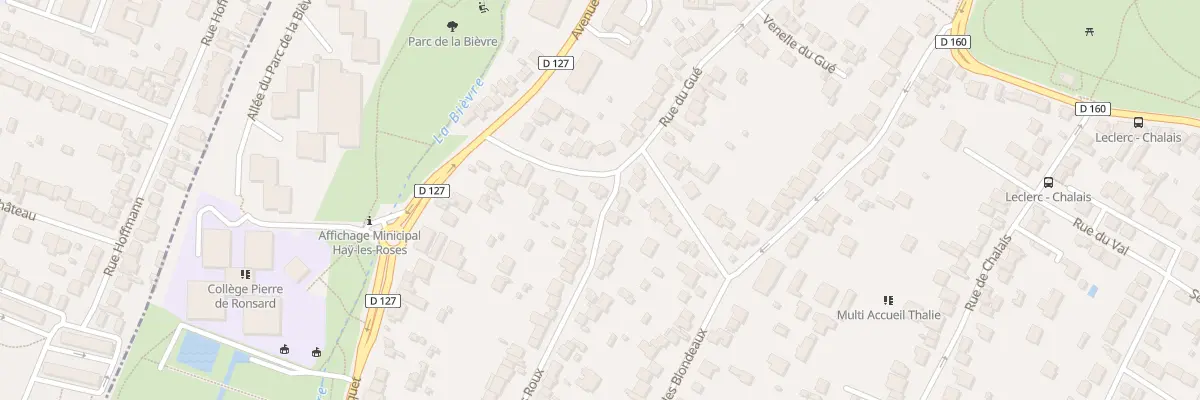 Plan du 28 Rue du Gué à L’Haÿ-les-Roses