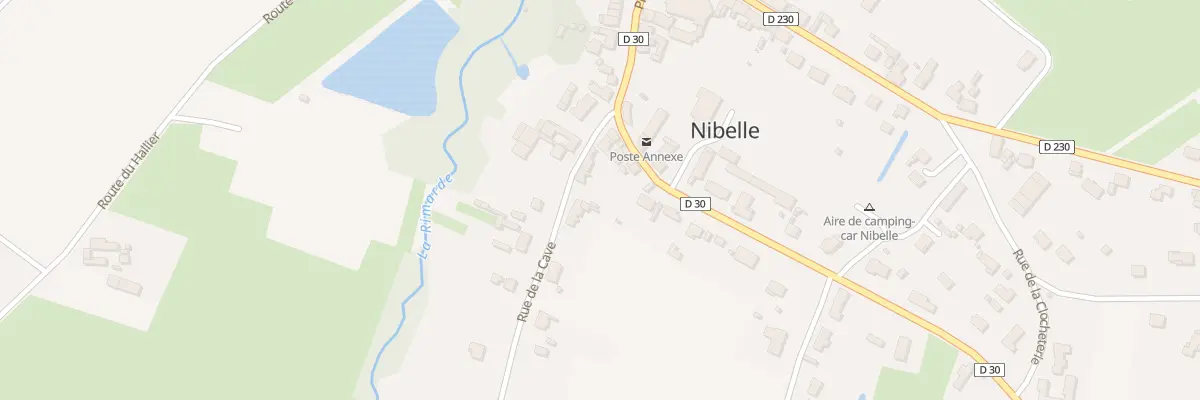 Plan du 6 Rue de la Cave à Nibelle