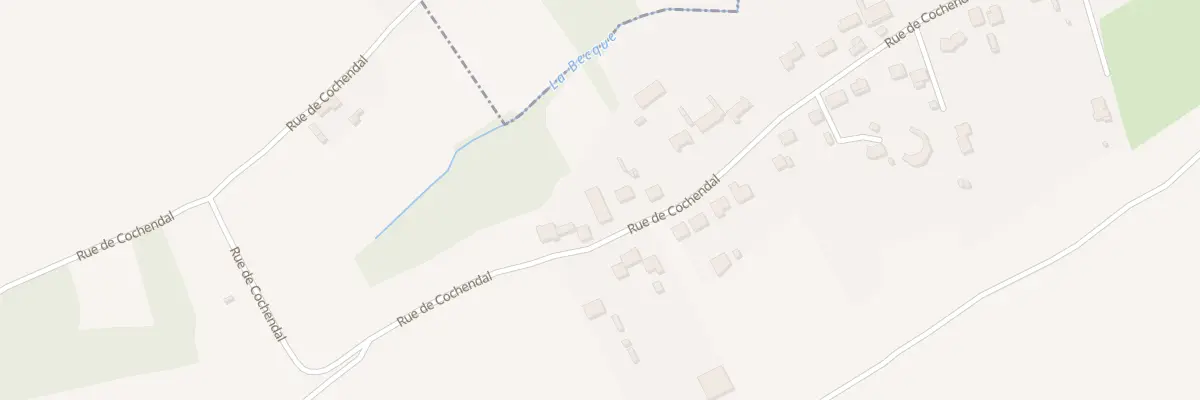 Plan du 704 Rue de Cochendal à Roquetoire