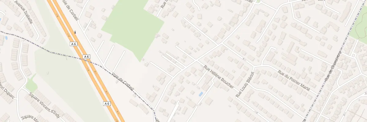 Plan du 208 Rue Lavoisier à Morangis