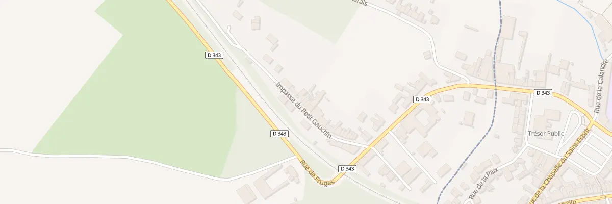 Plan du 124 Imp du Petit Gauchin à Gauchin-Verloingt