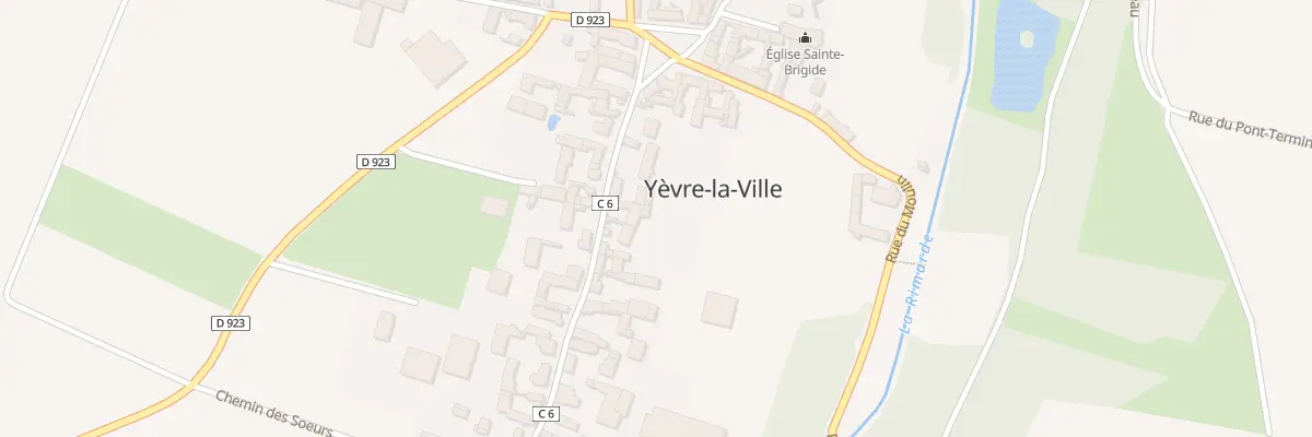 Plan du 11 Rue de Montberneaume à Yèvre-la-Ville