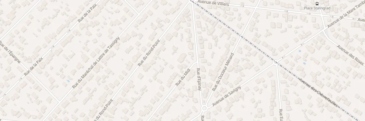 Plan du 37 Rue du Midi à Sainte-Geneviève-des-Bois