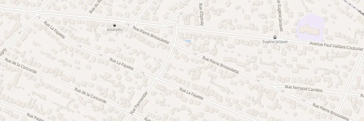 Plan du 34 Rue Pierre Brossolette à Sainte-Geneviève-des-Bois
