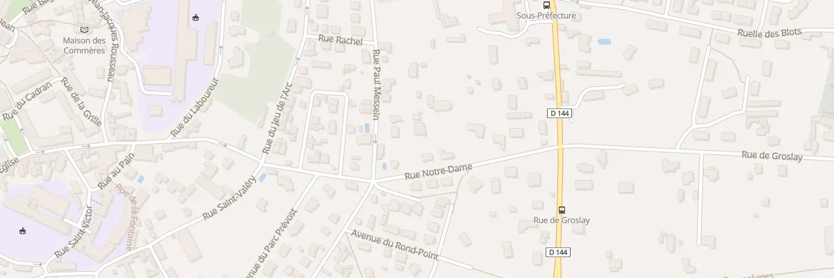 Plan du 23B Rue Paul Messein à Montmorency