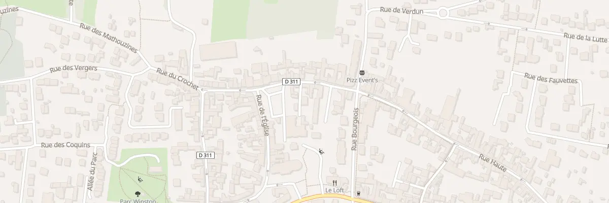 Plan du 14 Rue Haute à Deuil-la-Barre