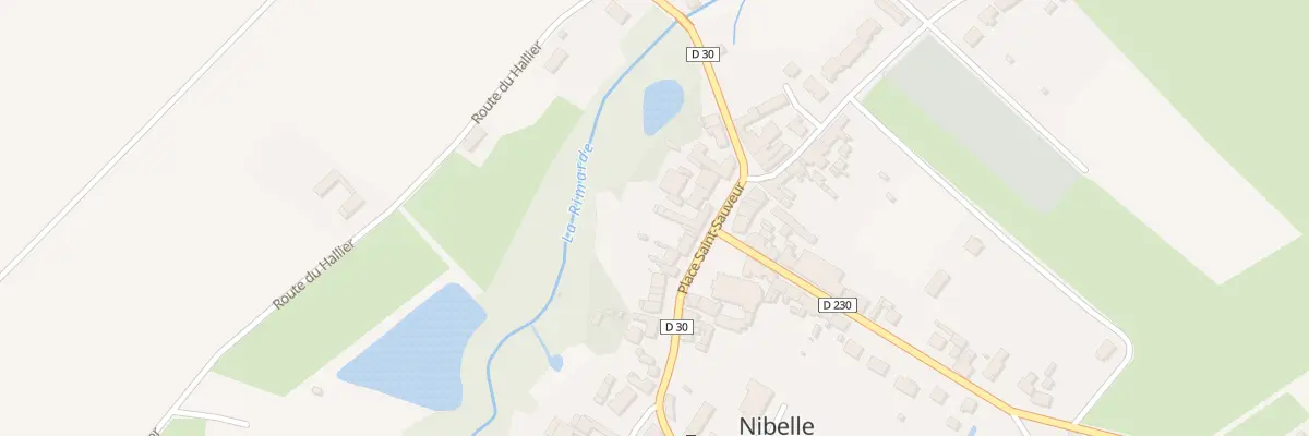 Plan du 15 Pl Saint Sauveur à Nibelle