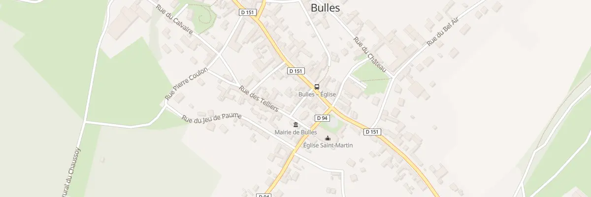 Plan du 4 Ptr Petite Rue Notre Dame à Bulles