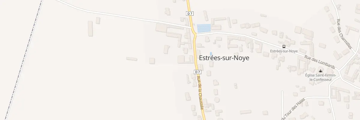 Plan du 31 Rue de la Chaussée à Estrées-sur-Noye