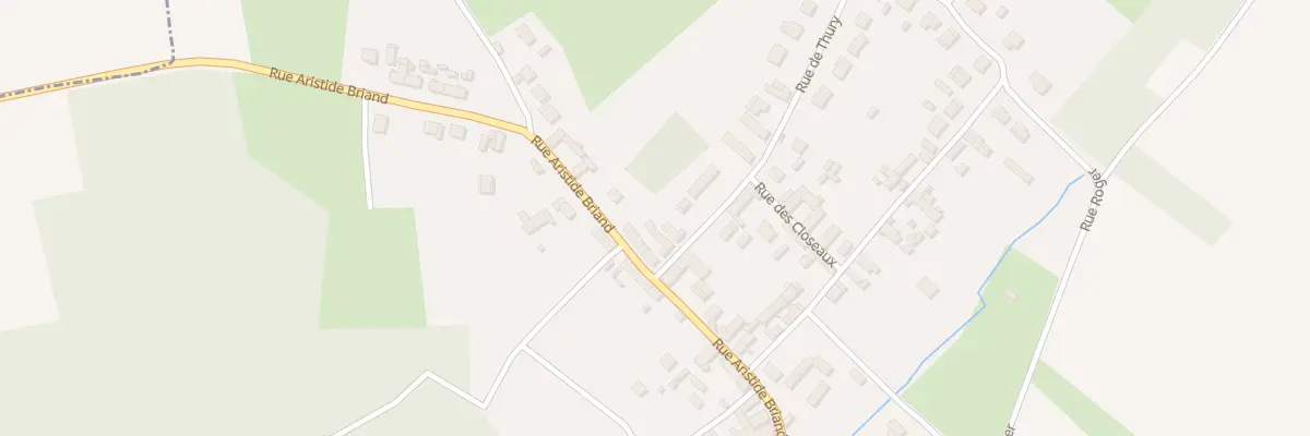 Plan du 568 Rue Aristide Briand à Angy
