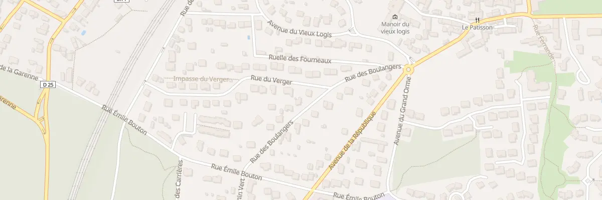 Plan du 14 Rue des Boulangers à Villemoisson-sur-Orge