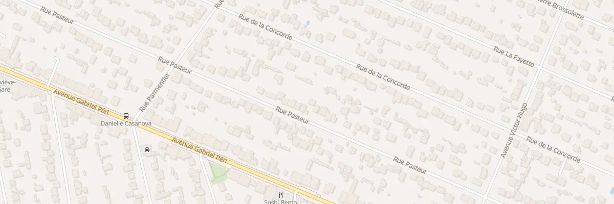 Plan du 91 Rue Pasteur à Sainte-Geneviève-des-Bois