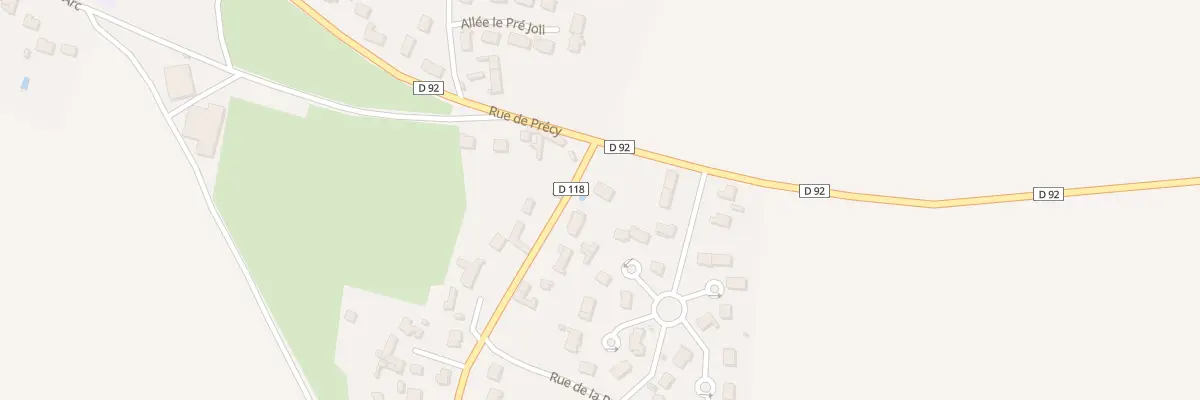 Plan du 21 Rue de Boran à Crouy-en-Thelle
