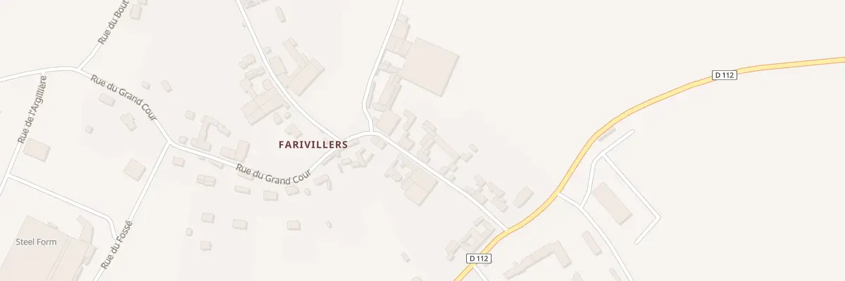 Plan du 7 Rue du Pressoir à Saint-André-Farivillers