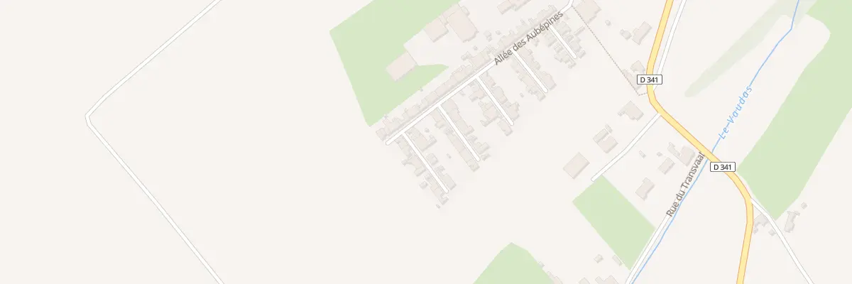 Plan du 1085 All des Eglantines à Estrée-Blanche