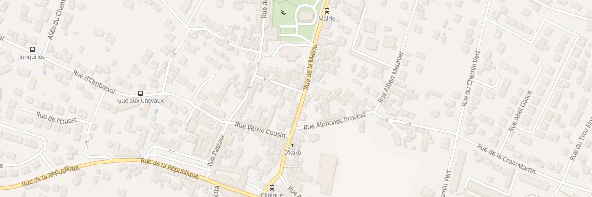 Plan du 39 Rue de la Mairie à Domont
