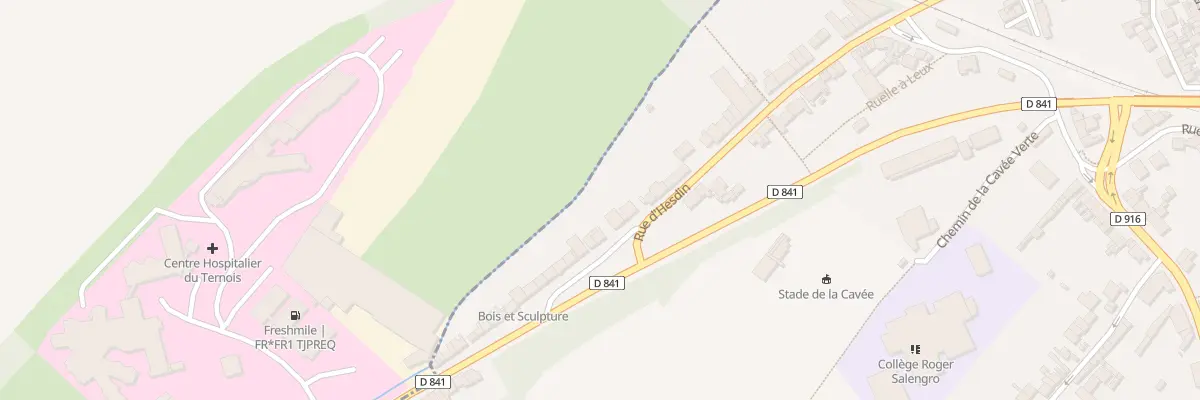 Plan du 132 Rue d’Hesdin à Saint-Pol-sur-Ternoise