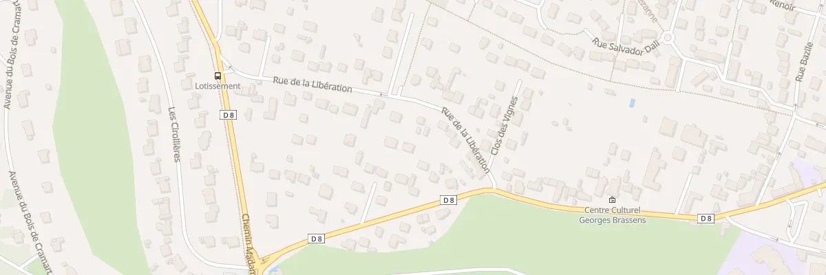 Plan du 45B Rue de la Libération à Saint-Vrain