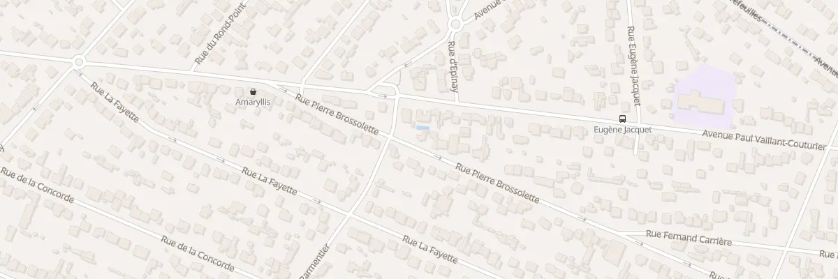 Plan du 13 Rue Pierre Brossolette à Sainte-Geneviève-des-Bois