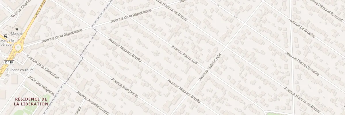 Plan du 65 Av Pierre Loti à Morangis