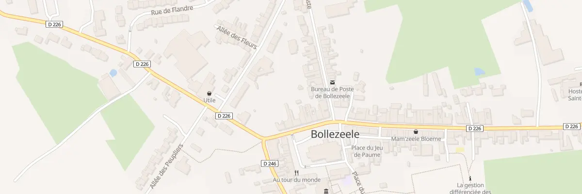Plan du 13 Gpl Grand Place à Bollezeele