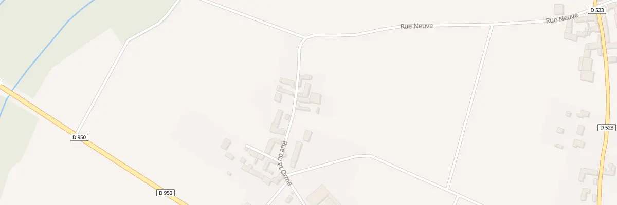Plan du 3 Rue du Pt Orme à Yèvre-la-Ville