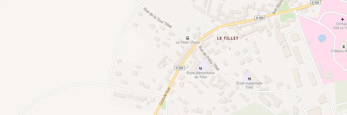 Plan du 34 Rue Grande Rue Tillet à Cires-lès-Mello
