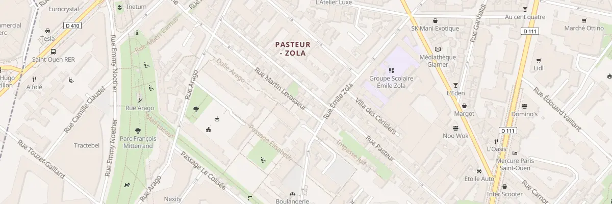 Plan du 27 Rue Martin Levasseur à Saint-Ouen-sur-Seine
