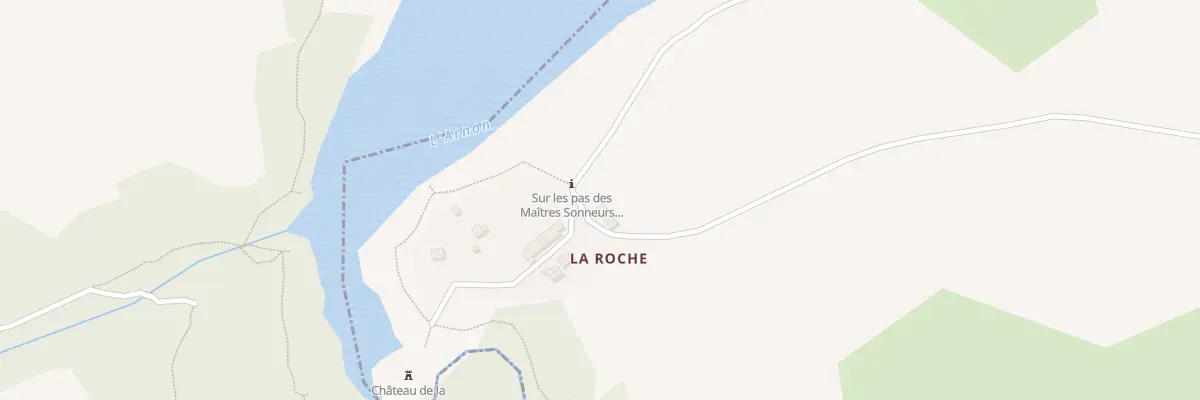 Plan du 5024 La Roche à Saint-Éloy-d’Allier