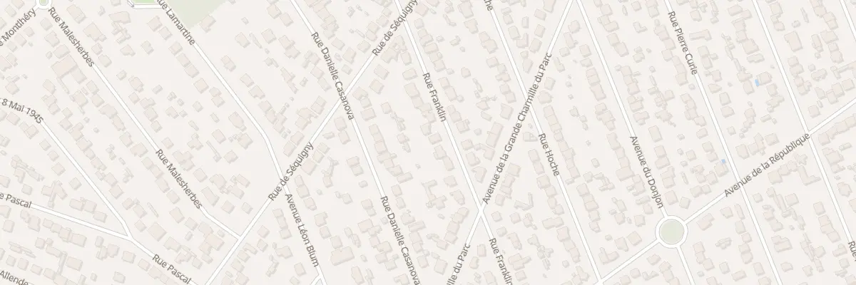 Plan du 76 Rue Franklin à Sainte-Geneviève-des-Bois