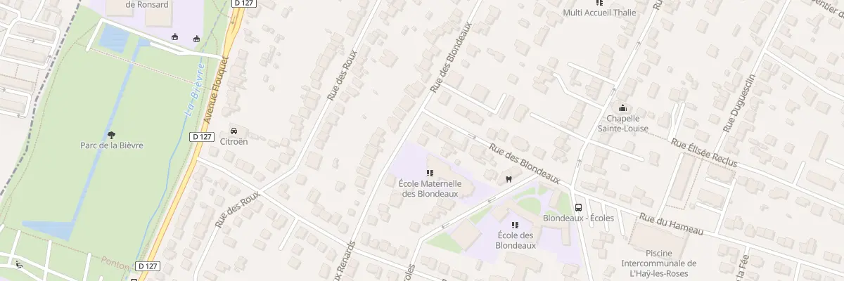 Plan du 3 Rue Vallee aux Renards à L’Haÿ-les-Roses