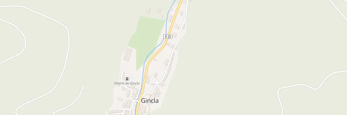 Plan du 43 Le Village à Gincla