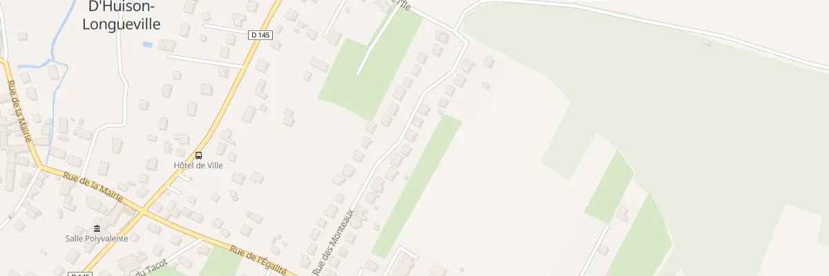 Plan du 24 Rue des Monteaux à D’Huison-Longueville