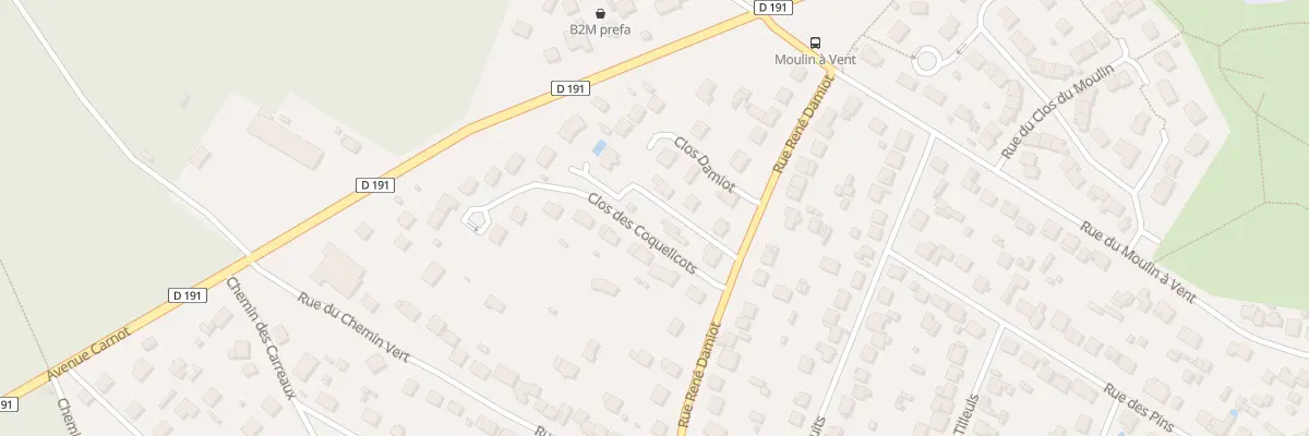 Plan du 51B Rue René Damiot à Cerny