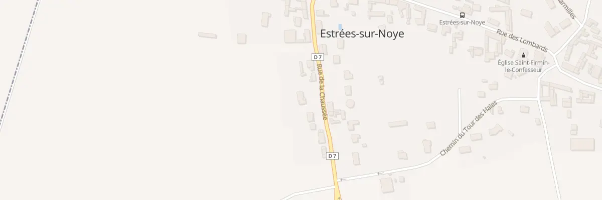 Plan du 39 Rue de la Chaussée à Estrées-sur-Noye