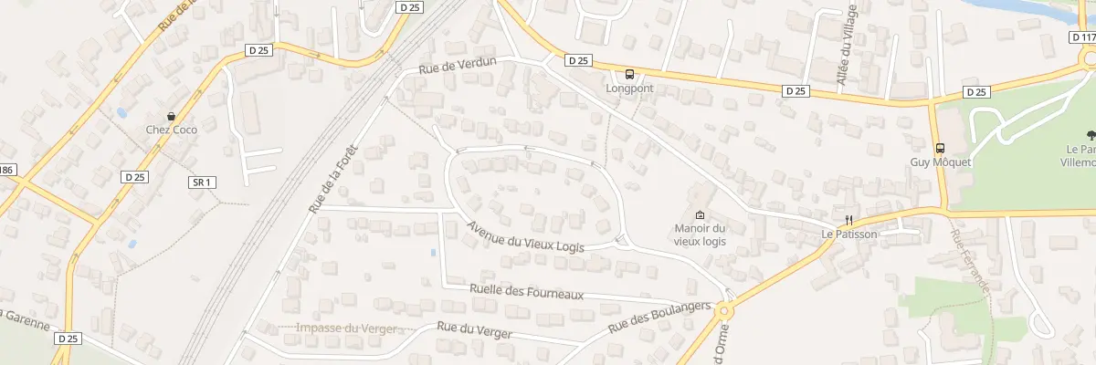 Plan du 9 Av du Vieux Logis à Villemoisson-sur-Orge