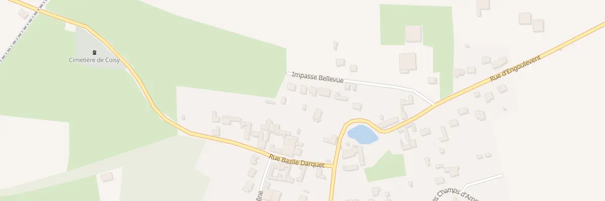 Plan du 5 Imp Bellevue à Coisy