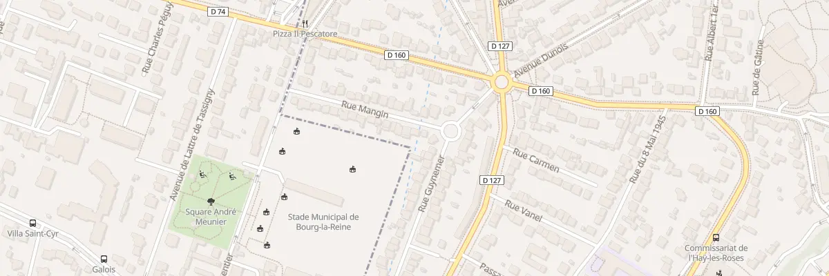 Plan du 5 Rue Mangin à L’Haÿ-les-Roses