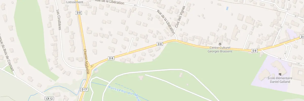 Plan du 5 Rue du Petit Saint-Vrain à Saint-Vrain