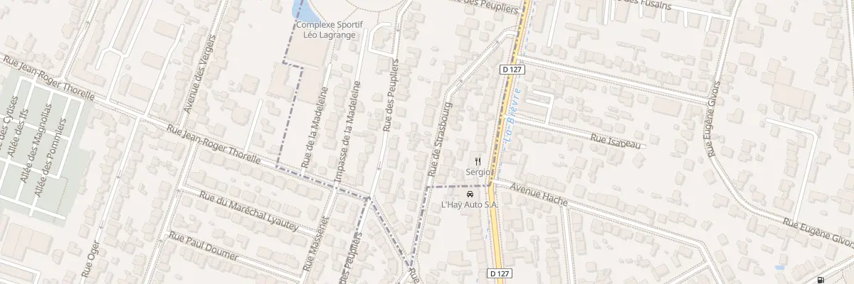Plan du 32B Rue de Strasbourg à Cachan