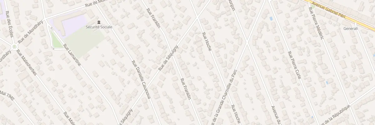 Plan du 53 Rue Franklin à Sainte-Geneviève-des-Bois