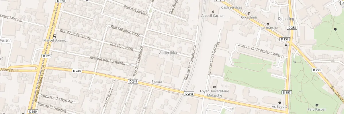Plan du 9 Rue de la Liberté à Cachan