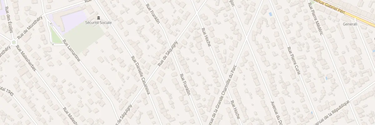 Plan du 55 Rue Franklin à Sainte-Geneviève-des-Bois