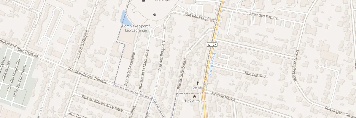 Plan du 24 Rue de Strasbourg à Cachan