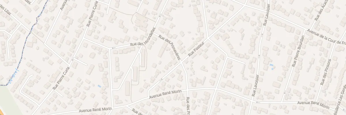 Plan du 12 Rue des Primevères à Morangis