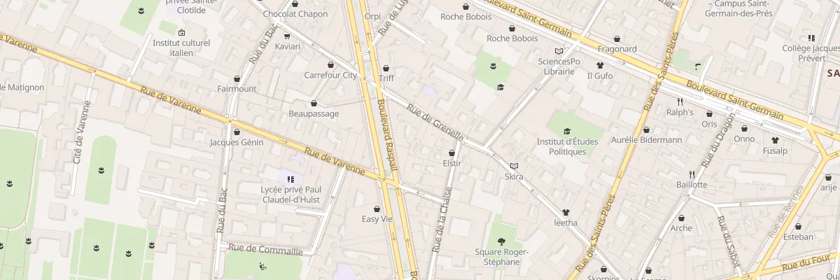 Plan du 37 Rue de Grenelle à Paris 7e Arrondissement
