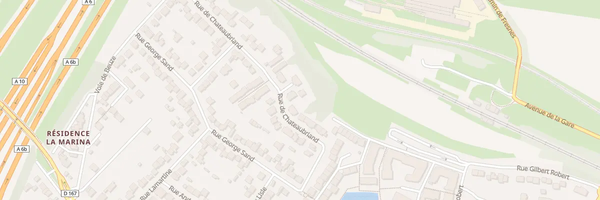 Plan du 41 Rue de Chateaubriand à Wissous